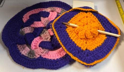 Lot hand knitted vintage - lot, 2