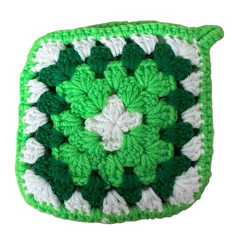 Handmade crochet pot holder - crochet,