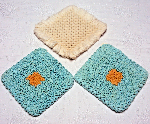 Vintage hand crocheted 70s - vintage,