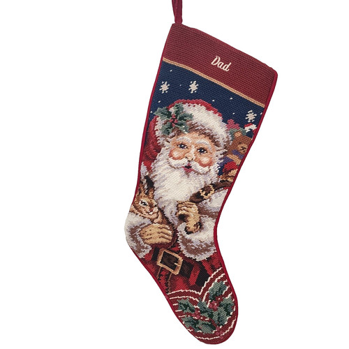 Wool needlepoint christmas - needlepoint,