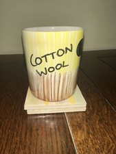 Devon barn pottery cotton wool