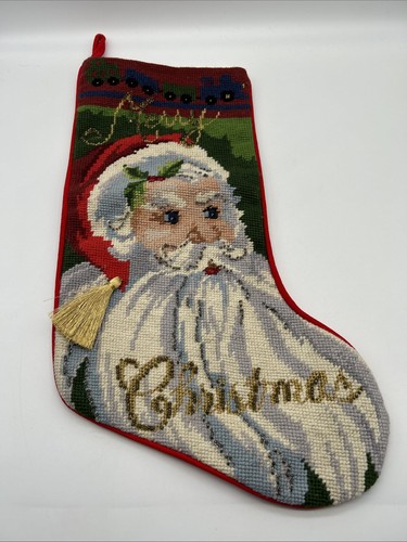 Vintage needlepoint beaded - vintage,