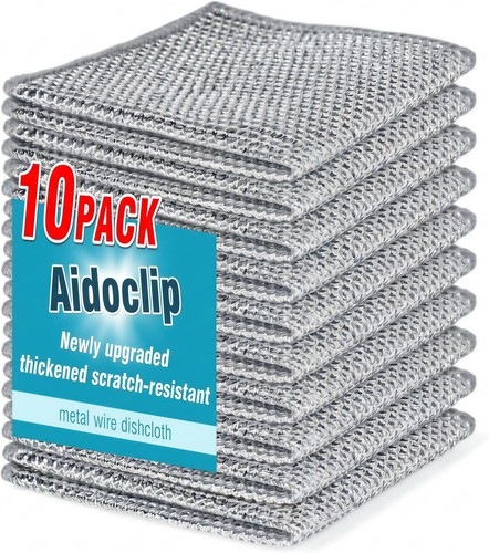 10pcs set non scratch steel - set,