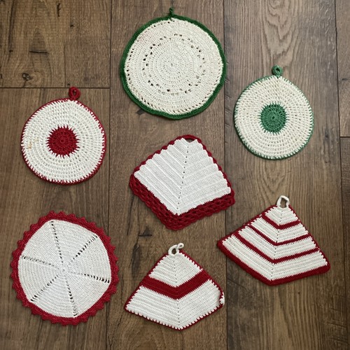 Vintage lot crochet - 7,