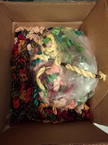 Vintage embroidery floss and - embroidery,