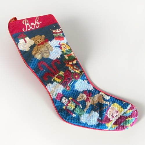 Bob needlepoint christmas - bob,