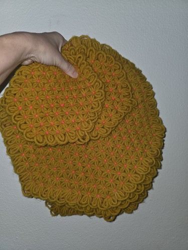 Vintage hexagonal handmade - vintage,