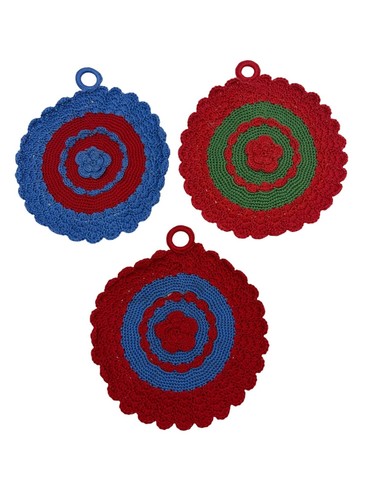 Vintage crochet round - vintage,