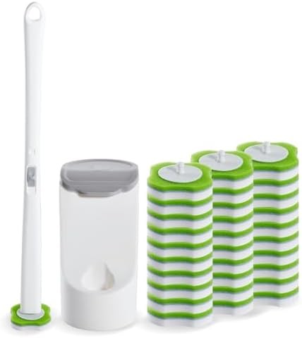 Disposable toilet brush - disposable,