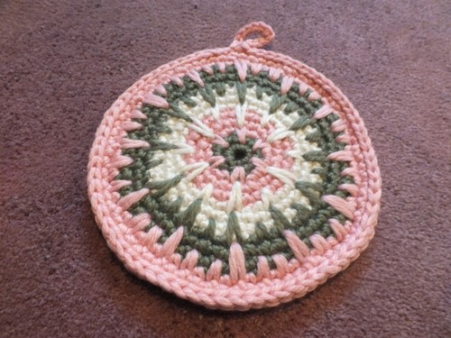 Handmade crocheted pot - handmade, holder