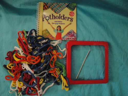 Vtg weaving craft - weaving, &