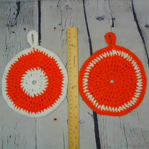 Vintage two round 1970s - vintage,