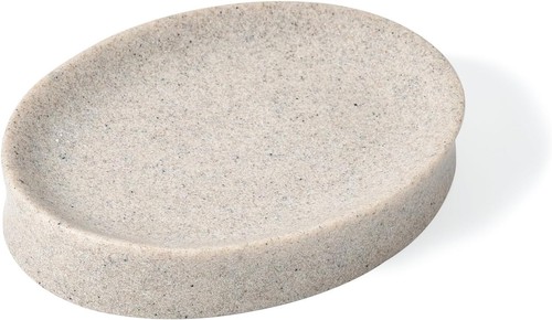 Oval resin soap dish for - oval,