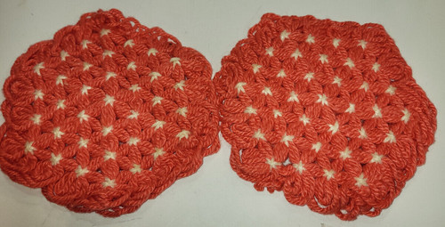 Two woven handmade - two, holders
