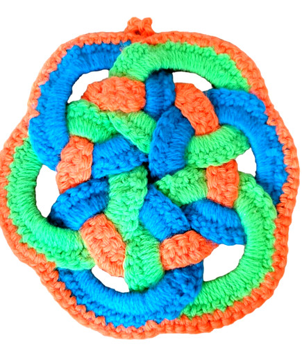 Vtg pot holder hot pad - pad, trivet