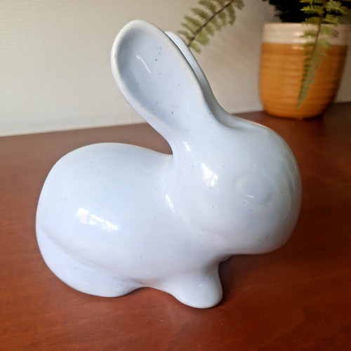 Ceramic bunny rabbit - x,
